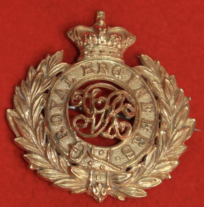 Victorian RE Officer's Puggaree Badge