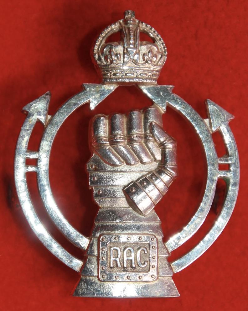 RAC Officer's HM Cap Badge