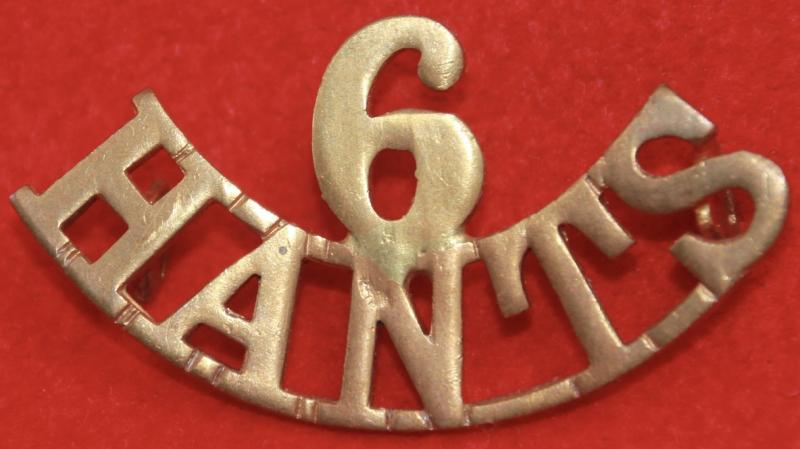 6/Hants Shoulder Title