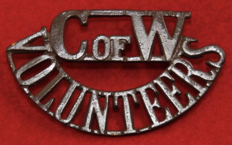 C of W/Volunteers Shoulder Title