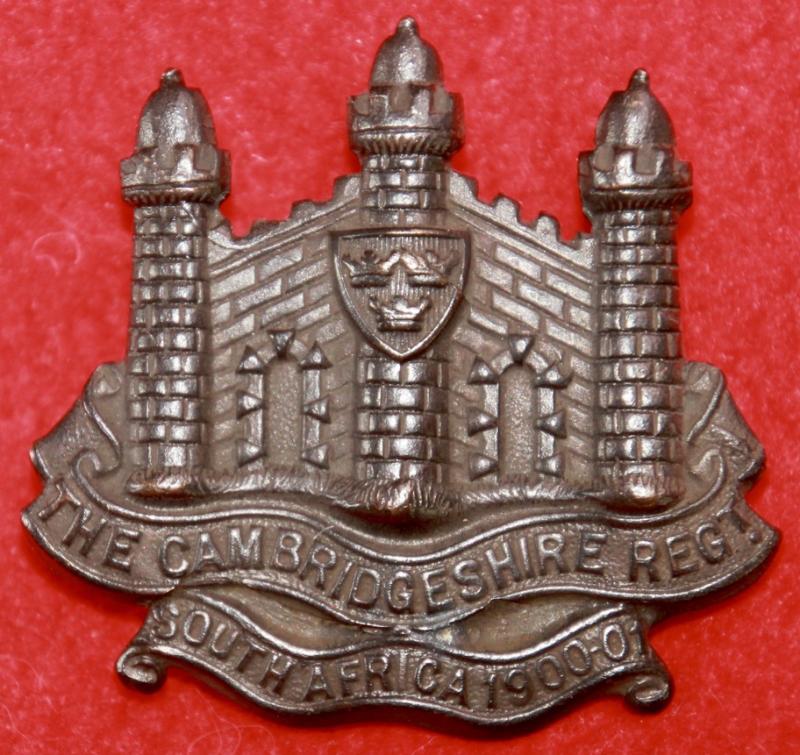 Cambridgeshire Regt OSD Cap Badge