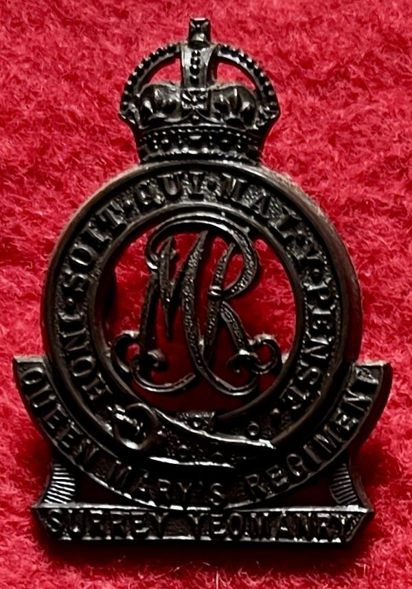Surrey Yeomanry Cap Badge