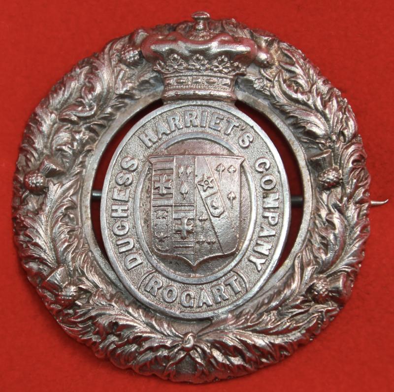 4th Sutherland RV Plaid Brooch