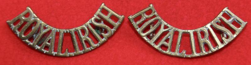 Royal Irish Shoulder Titles