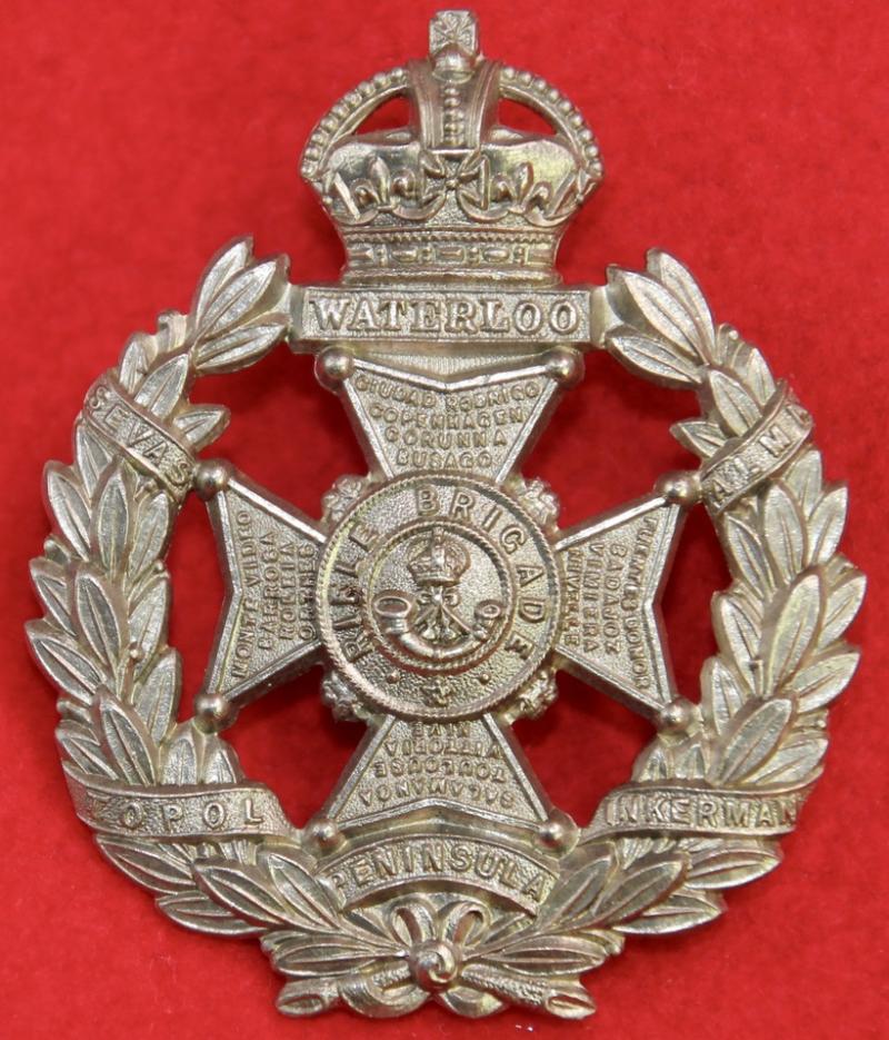 Rifle Brigade Puggaree Badge