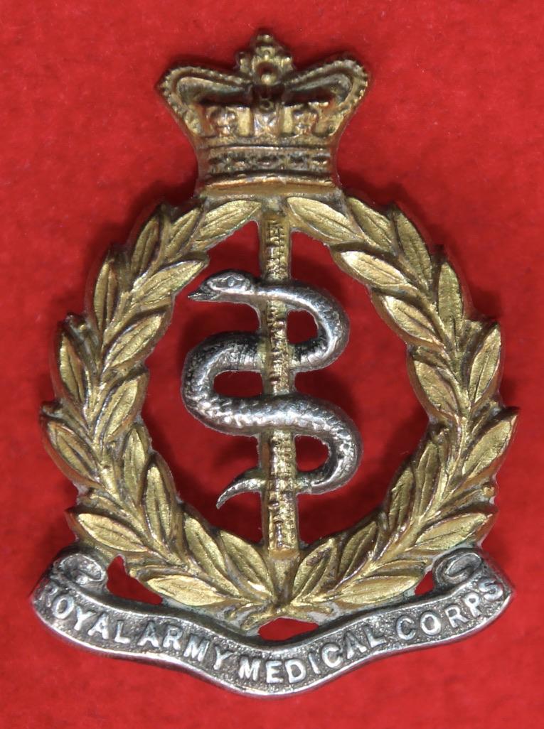 Victorian RAMC Officer's Collar Badge