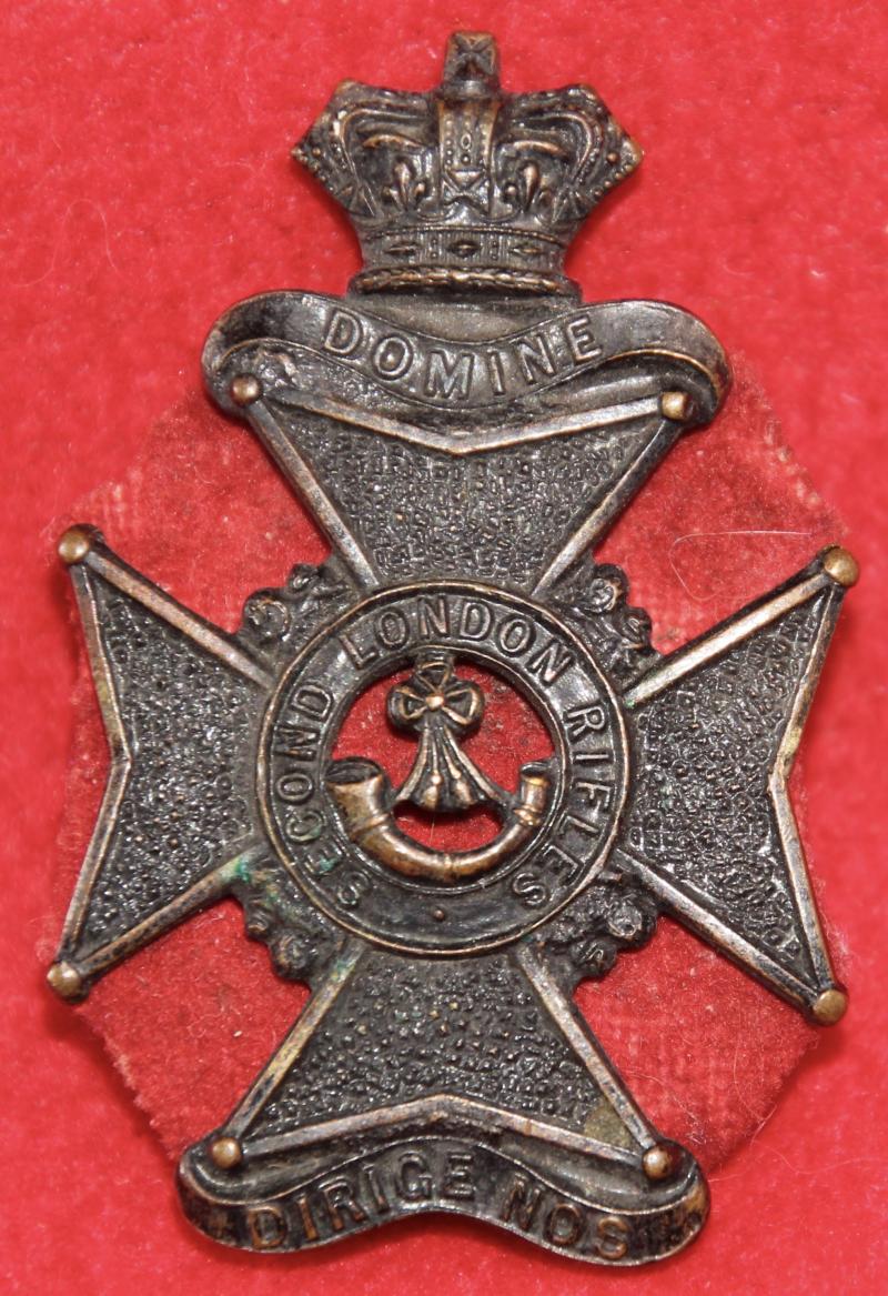 2nd London Rifles FS Cap Badge