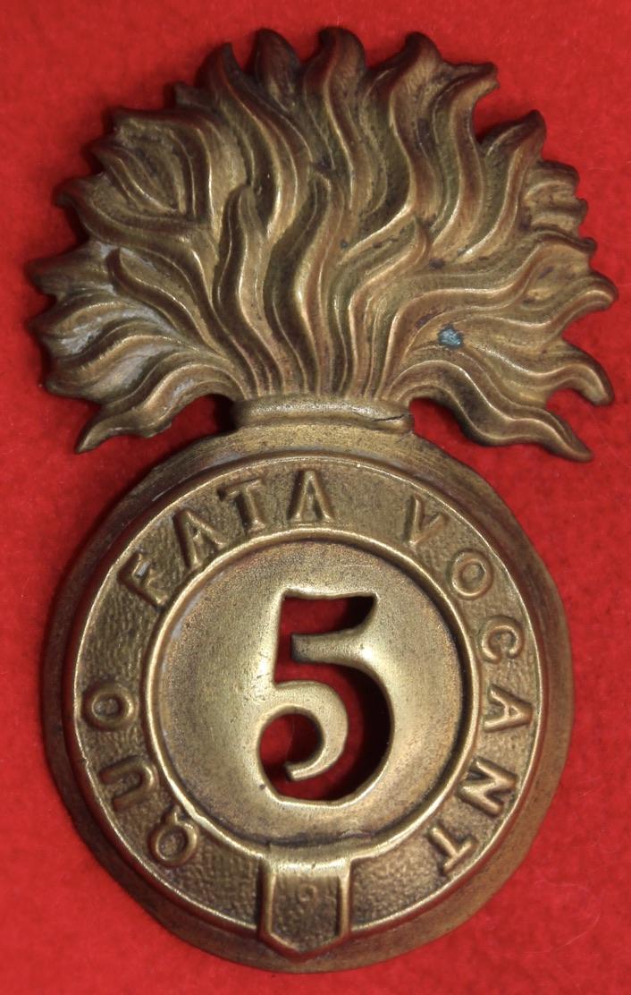 5th Foot Glengarry Badge