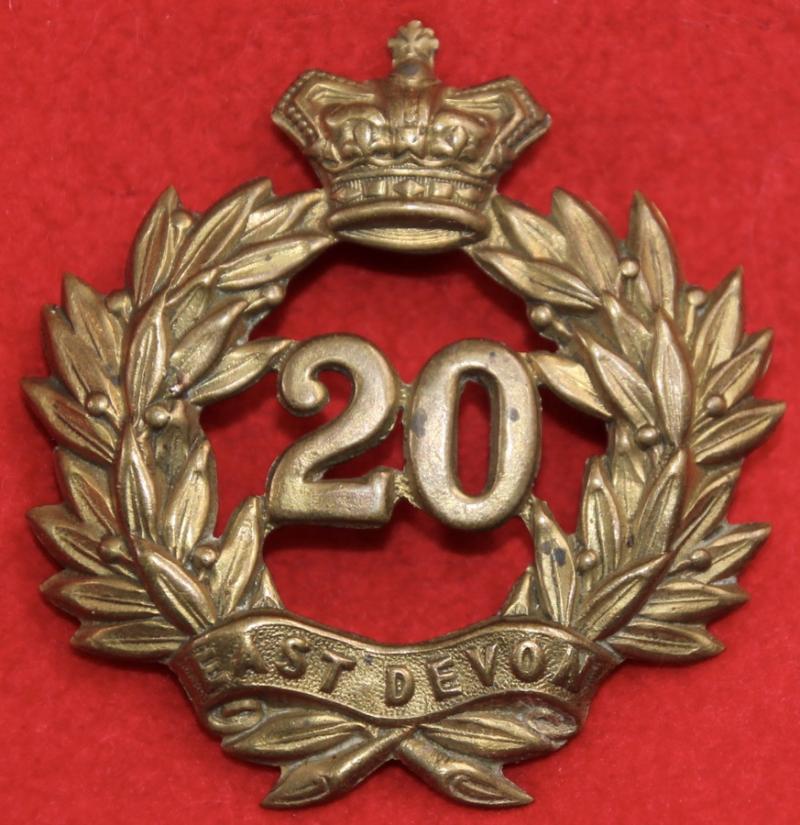 20th Foot Glengarry Badge
