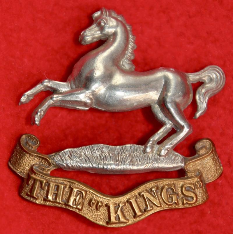 King's Regt Cap Badge
