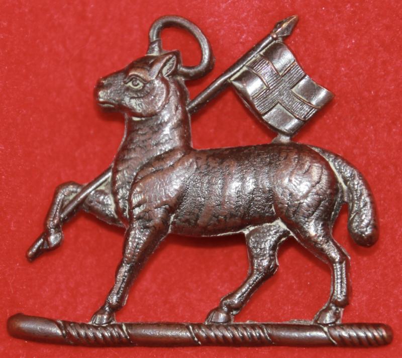 Queen's Regt OSD Cap Badge