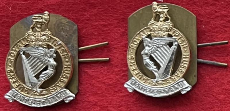Anodised QRIH Collar Badges