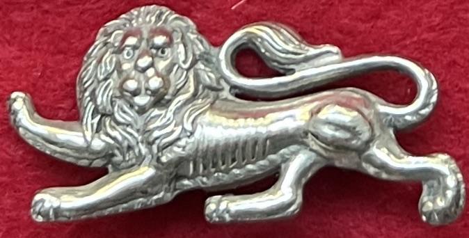 The King's Own Officer’s Collar Badge