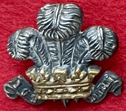Leinster Regt Officer's Collar Badge