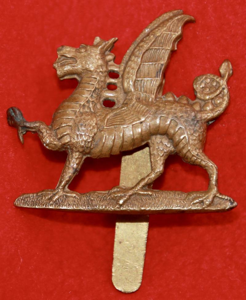 1st Monmouthshire Cap Badge