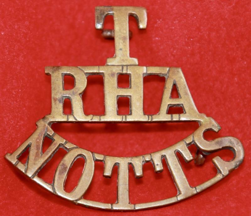 T/RHA/Notts Shoulder Title