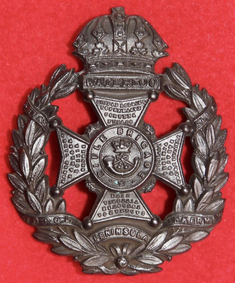 Rifle Brigade Glengarry Badge