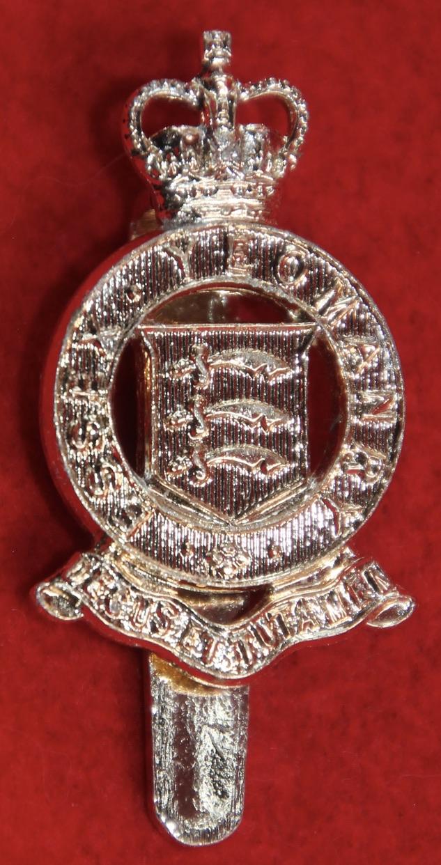 Anodised Essex Yeomanry Beret Badge
