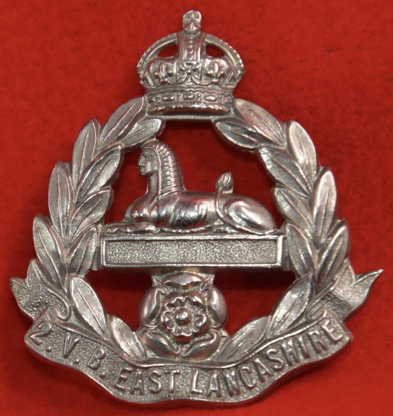 2VB E Lancs Cap Badge
