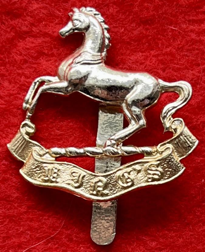 Anodised King's Regt Cap Badge