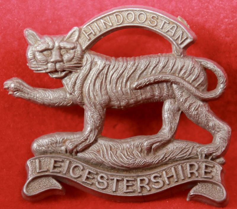 Leicester Plastic Cap Badge