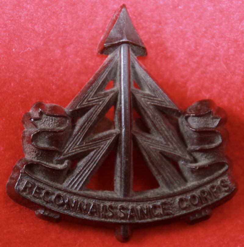 Recce Corps Plastic Cap Badge