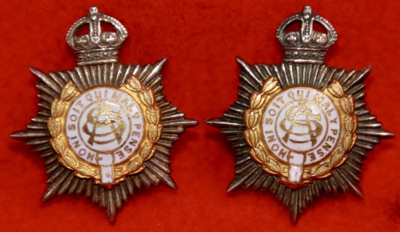 ASC Officer's Collar Badges