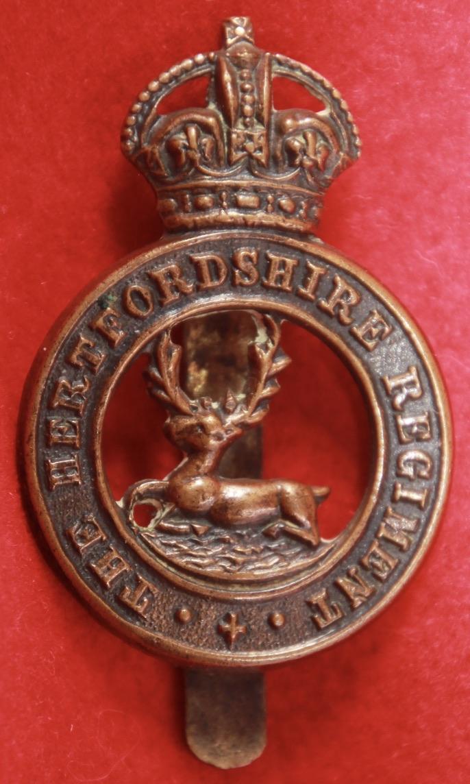 Hertfordshire Regt Cap Badge