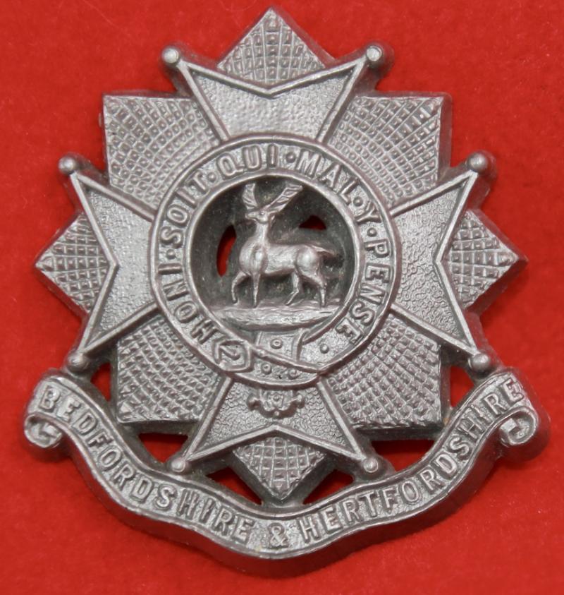 Beds & Herts Plastic Cap Badge