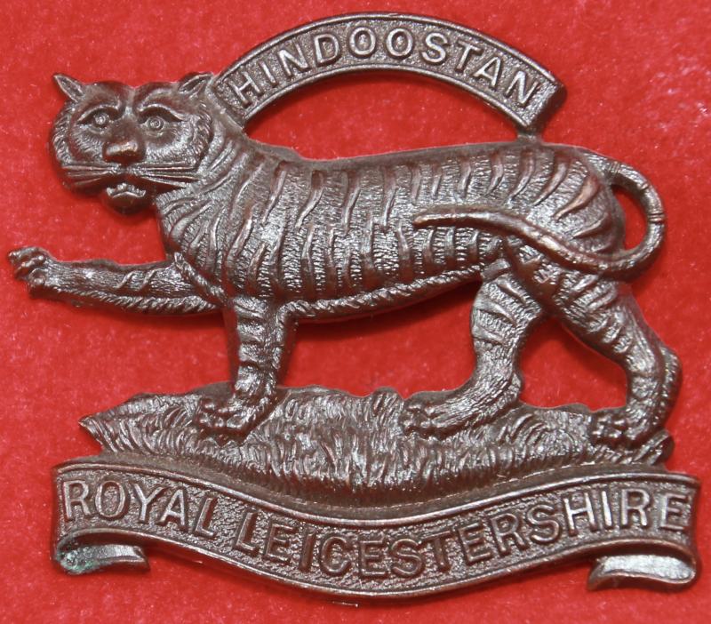 R Leics OSD Cap Badge