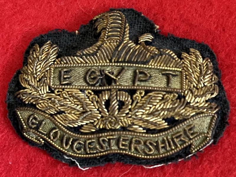 Glosters Officer's Cap Badge