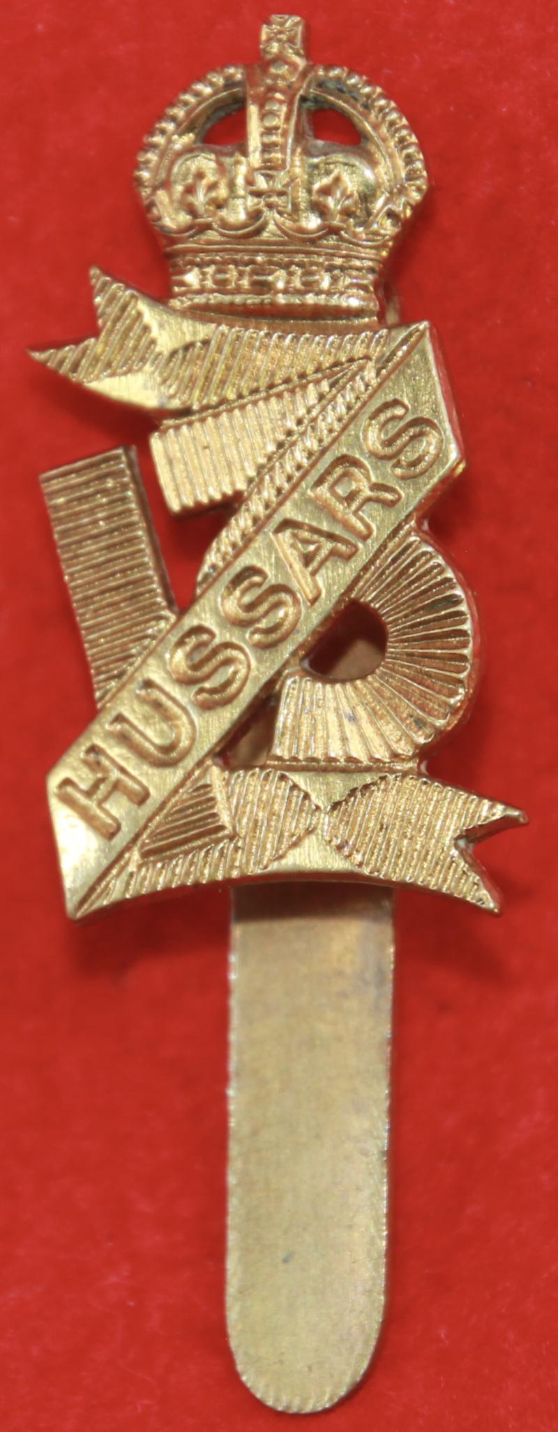 13th Hussars Cap Badge