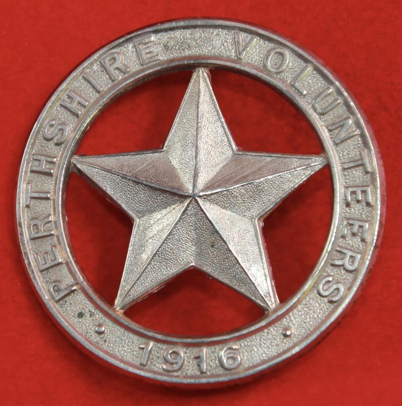 Perthshire Vol Regt (VTC) Glengarry Badge
