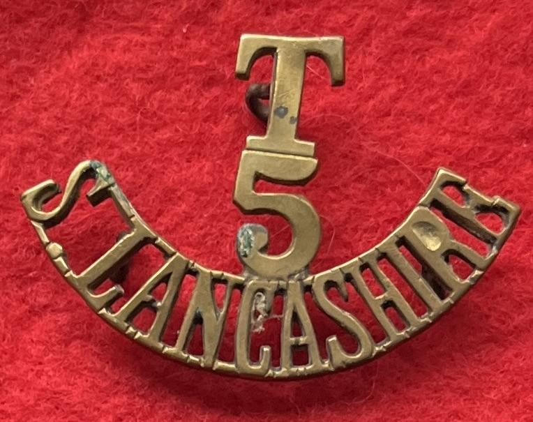 T/5/S Lancashire Shoulder Title