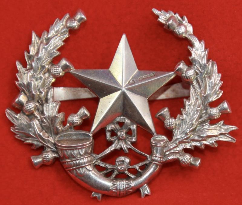 Cameronians Officer’s HM Glengarry Badge