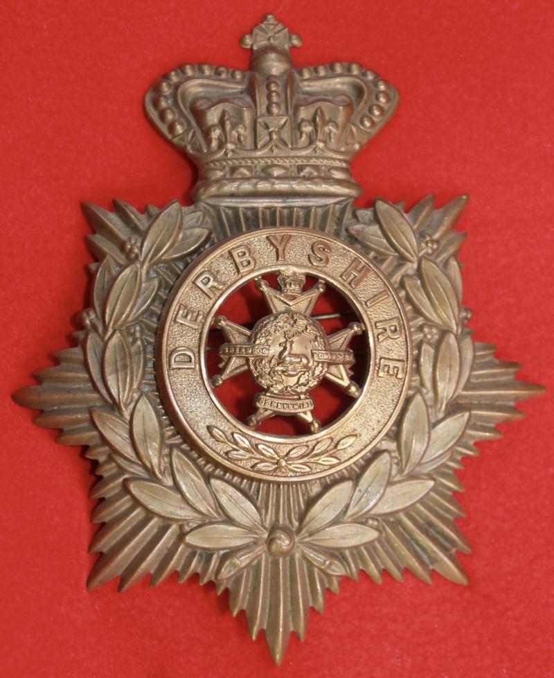 Victorian Derbyshire Regt HP