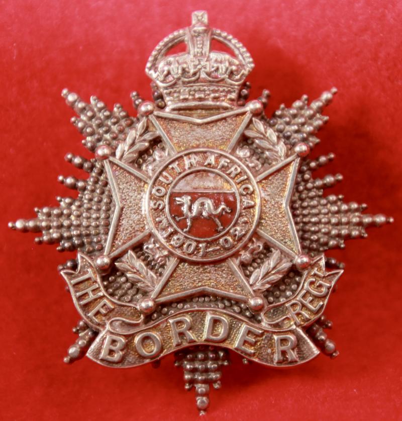 Border Regt Officer's Cap Badge