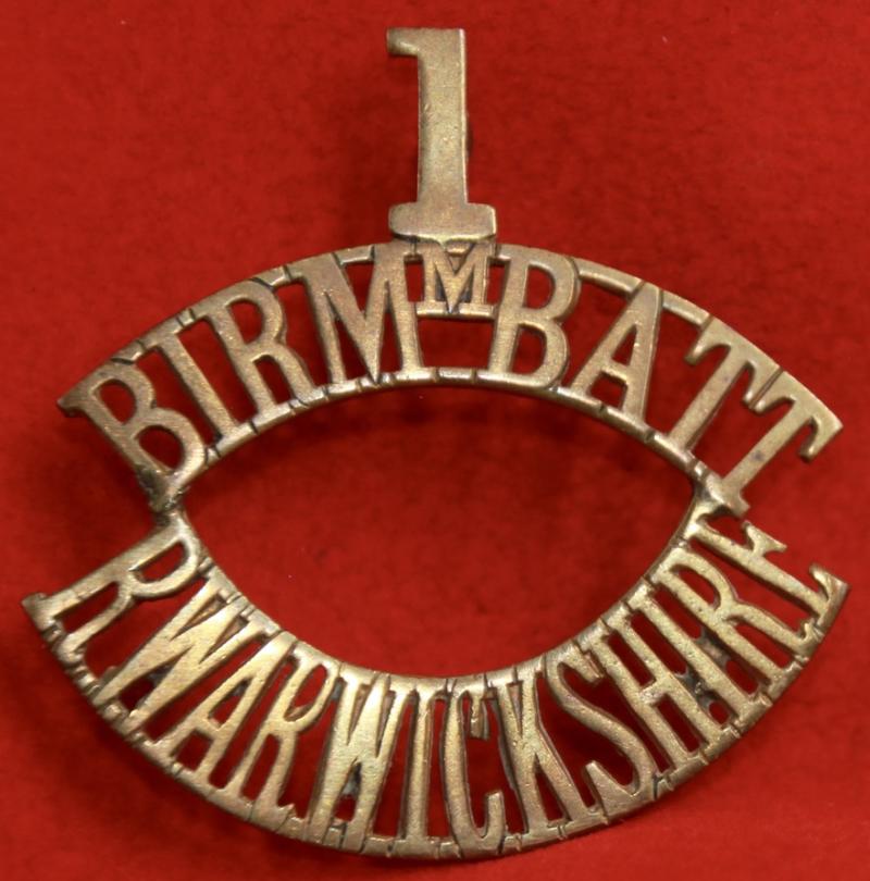 1st B'ham Pals Shoulder Title