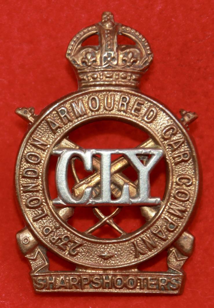 23rd London ACC Cap Badge