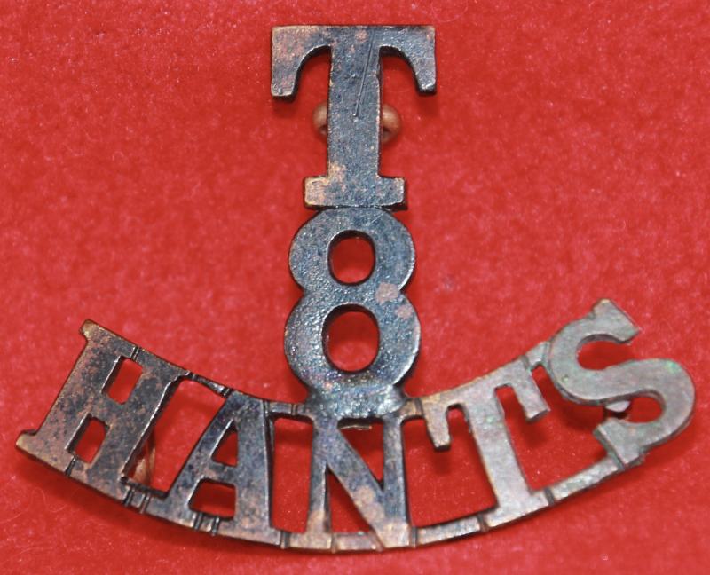 T/8/Hants Shoulder Title