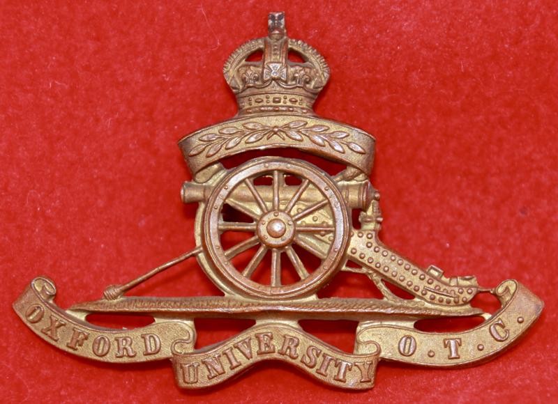 Oxford University (Artillery) Cap Badge