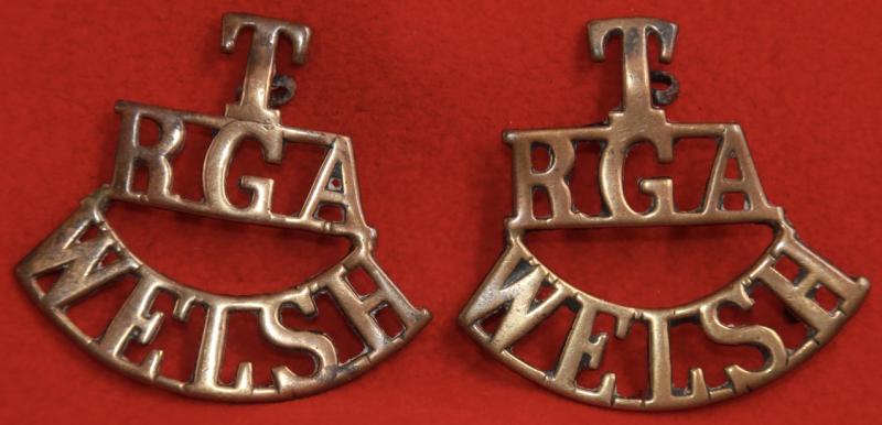 T/RGA/Welsh Shoulder Titles