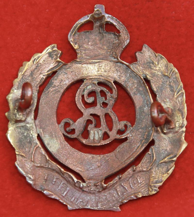 RE Ed7th Cap Badge