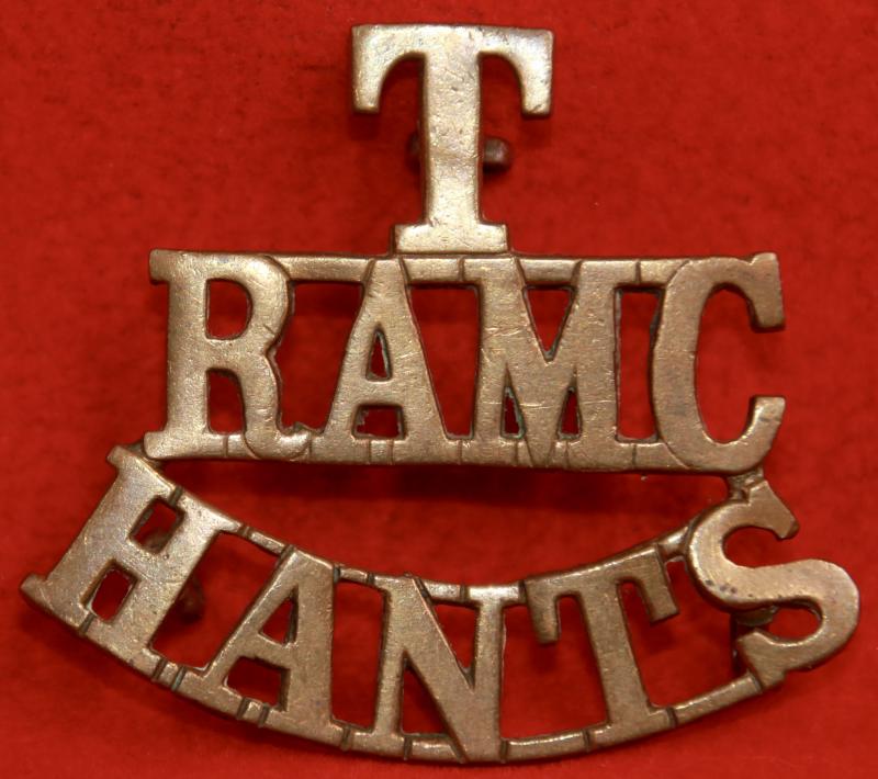 T/RAMC/Hants Shoulder Title