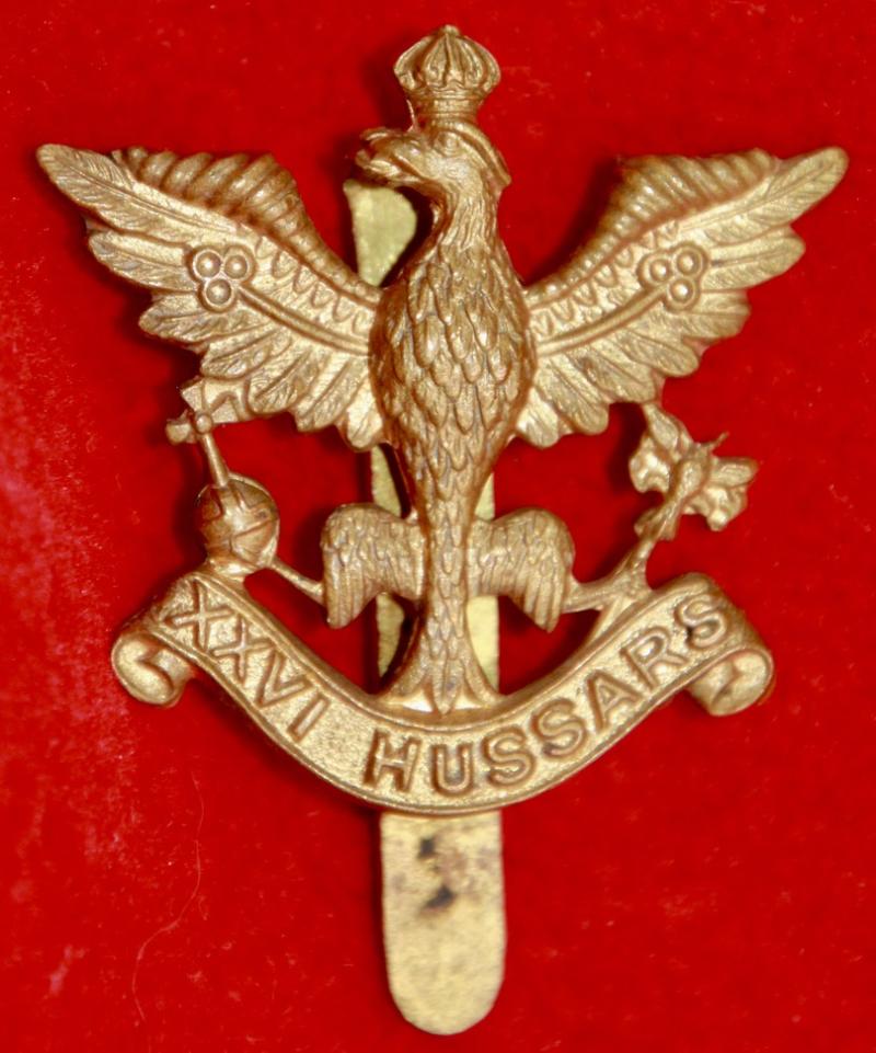 26th Lancers Cap Badge