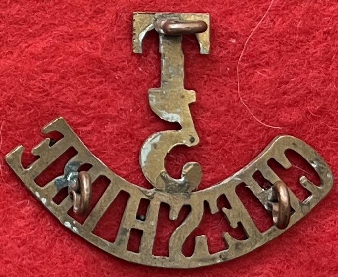 T/5/Cheshire Shoulder Title