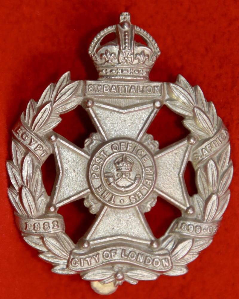8th London Cap Badge