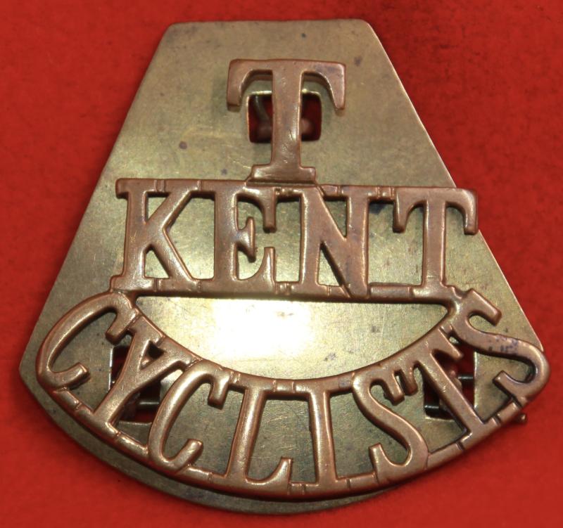 T/Kent/Cyclists Shoulder Title