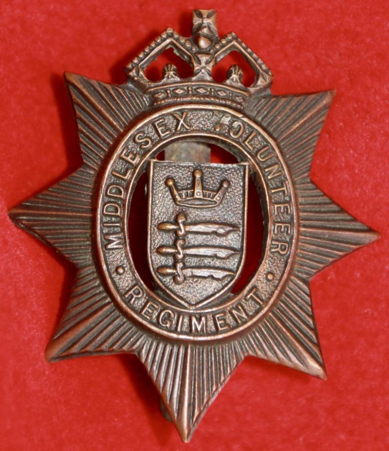 Middlesex Vol Regt (VTC) Cap Badge