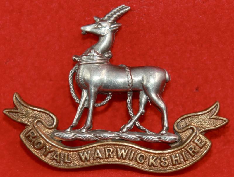 R Warwickshire Cap Badge